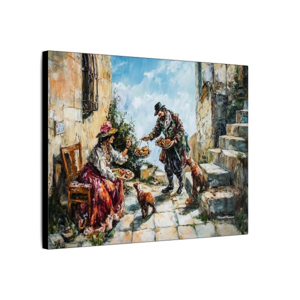 Charming Stretched Canvas Art Print, Wall Decor, Home Decoration, Country Scene, Unique Gift for Art Lovers, Farmhouse Style - Image 6