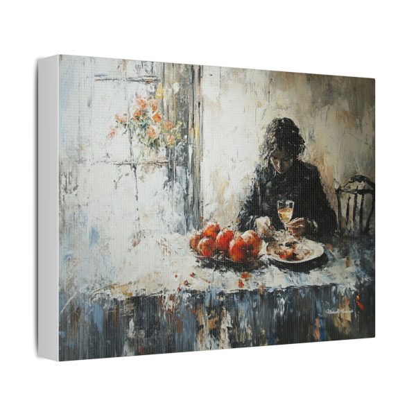 Stretched Canvas Art: Cozy Kitchen Scene, Home Decor, Wall Art, Gift for Art Lovers, Dining Room Accent, Unique Art Piece - Image 2