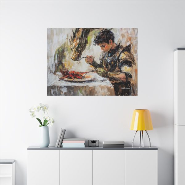 Fantasy Art Canvas Print, Dragon Lover Home Decor, Unique Wall Art for Dungeons & Dragons, Gamers Gift, Mythical Creatures - Image 24