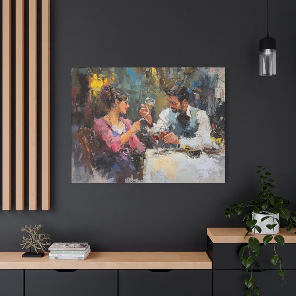 Romantic Canvas Art Print, Wall Decor, Couple Artwork, Romantic Gift, Home Accent - Image 24