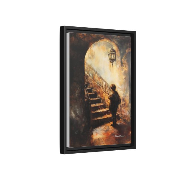 Framed Matte Canvas Art - Enigmatic Stairs Artwork, Home Decor, Wall Art, Living Room Aesthetic, Unique Gift, Art Lovers Decoration - Image 38