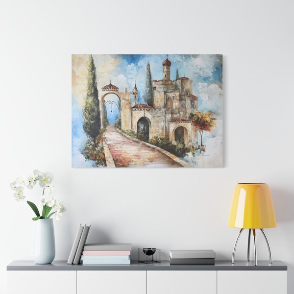 Artistic Canvas Print, Landscape Wall Art, Home Décor, Rustic Artwork, Gift for Art Lovers, Bohemian Room Decoration - Image 7