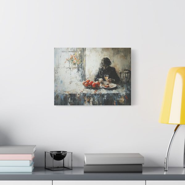 Stretched Canvas Art: Cozy Kitchen Scene, Home Decor, Wall Art, Gift for Art Lovers, Dining Room Accent, Unique Art Piece - Image 7
