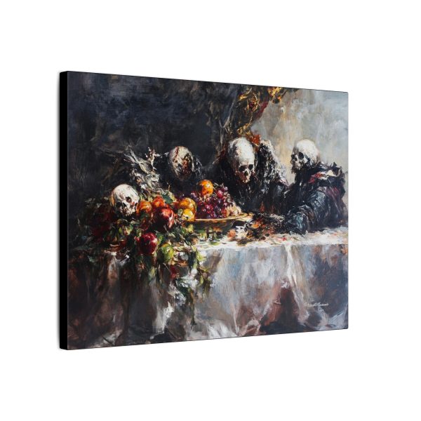 Artistic Wall Canvas Print, Gothic Art Decor, Unique Home Decor, Dark Aesthetic Artwork, Perfect for Halloween, Framed Art - Image 6