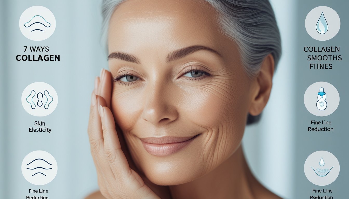 Wrinkle Fighter: 7 Ways Collagen Smooths Fine Lines.