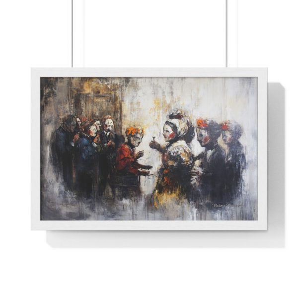Artistic Framed Wall Poster - Unique Decorative Artwork for Home, Office, Gift, Living Room, Art Lover - Image 4