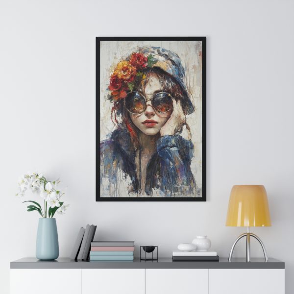 Bohemian Chic Framed Poster | Elegant Wall Art for Living Room, Bedroom Decor, Gift for Art Lovers, Floral Design Home Decor, Modern [...] - Image 8