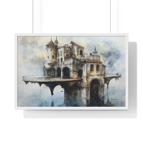 Whimsical Castle Horizontal Framed Poster – Enchanting Wall Art for Home Décor, Gift for Art Lovers, Cozy Living Room, Unique Birthday [...] - Image 16