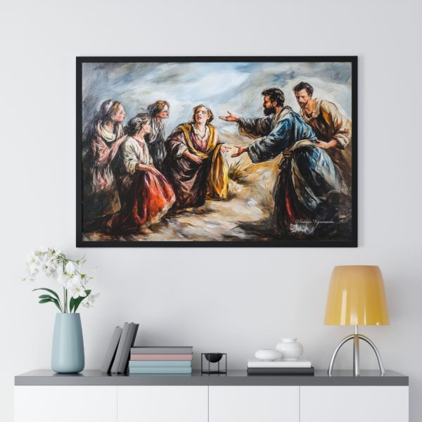 Inspirational Horizontal Framed Poster - Biblical Art, Home Decor, Faith Wall Art, Religious Gift, Spiritual Decoration - Image 8