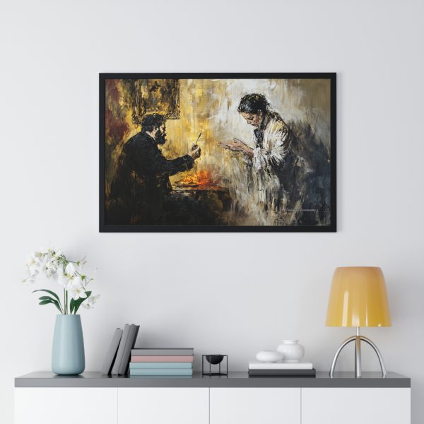 Artistic Framed Poster, Elegant Wall Decor, Living Room Artwork, Gift for Art Lovers, Cozy Home Aesthetic - Image 14