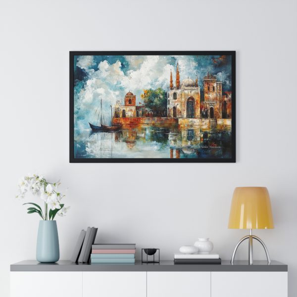 Serene Landscape Framed Poster, Art Decor, Wall Art, Home Decoration, Gifts for Art Lovers, Coastal Home Decor, Meditation Space - Image 14