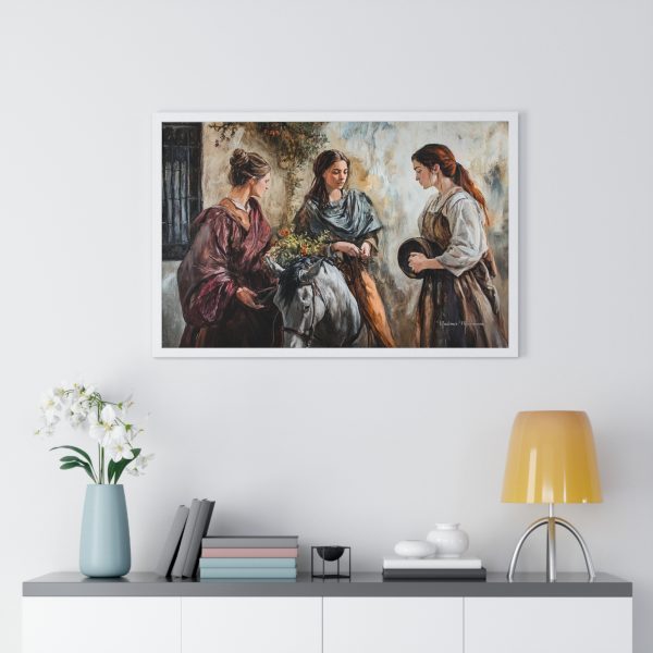 Framed Art Print, Elegant Wall Decor, Home Aesthetic, Gift for Her, Vintage Style Art - Image 17