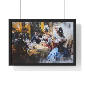 Elegant Framed Art Print for Home Decor, Vintage Style Wall Art, Classic Artwork, Living Room Decor, Great Gift for Art Lovers