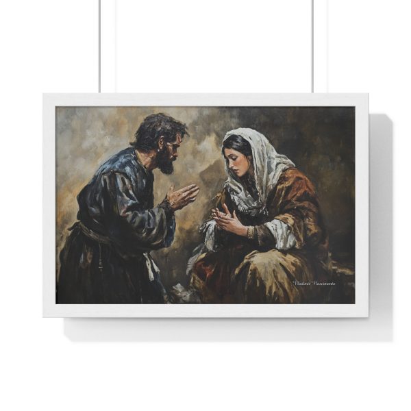 Framed Art Print - Emotional Biblical Scene, Wall Decor, Christian Home Decor, Religious Gift, Office Art - Image 4
