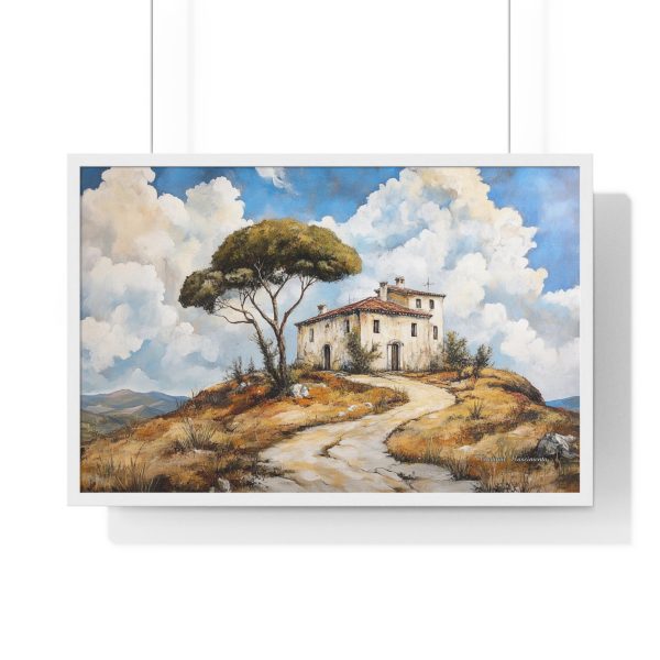 Rustic Landscape Art Print, Framed Wall Decor, Home Decoration, Gift for Nature Lovers, Housewarming Present, Italian Villa Poster - Image 16