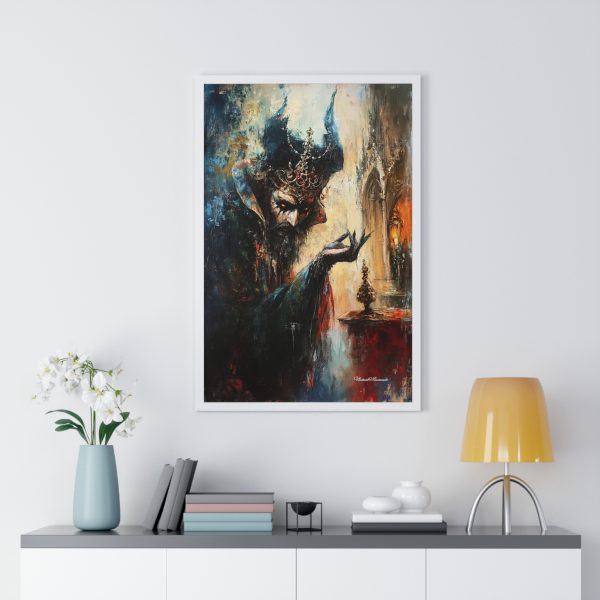 Mystical Vertical Framed Poster - Wall Art, Home Decor, Fantasy Art, Gothic Decor, Unique Gift, Art Print - Image 11