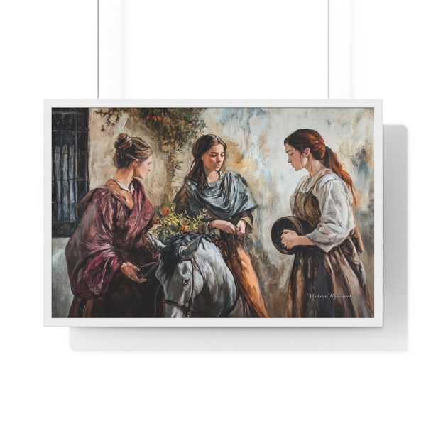 Framed Art Print, Elegant Wall Decor, Home Aesthetic, Gift for Her, Vintage Style Art - Image 16
