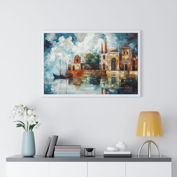 Serene Landscape Framed Poster, Art Decor, Wall Art, Home Decoration, Gifts for Art Lovers, Coastal Home Decor, Meditation Space - Image 17