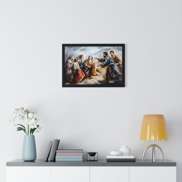 Inspirational Horizontal Framed Poster - Biblical Art, Home Decor, Faith Wall Art, Religious Gift, Spiritual Decoration - Image 2