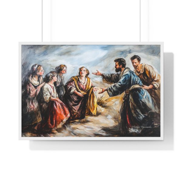 Inspirational Horizontal Framed Poster - Biblical Art, Home Decor, Faith Wall Art, Religious Gift, Spiritual Decoration - Image 10