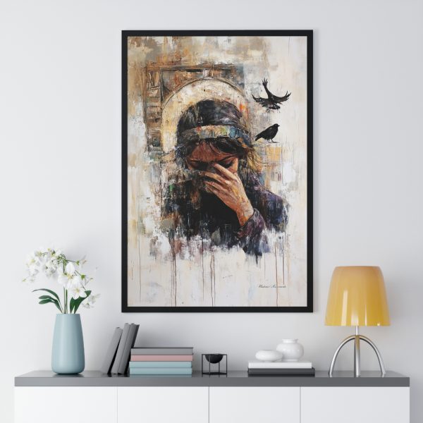 Emotive Art Vertical Framed Poster - Inspirational Home Decor, Wall Art for Living Room, Office Motivational Gift, Modern Design - Image 2