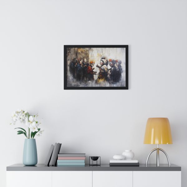 Artistic Framed Wall Poster - Unique Decorative Artwork for Home, Office, Gift, Living Room, Art Lover - Image 2