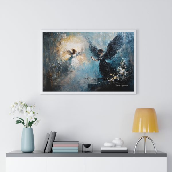 Angelic Serenity Framed Poster - Ethereal Home Decor, Inspirational Wall Art, Gift for Spiritual Occasion, Angel Art, Peaceful Decor - Image 17