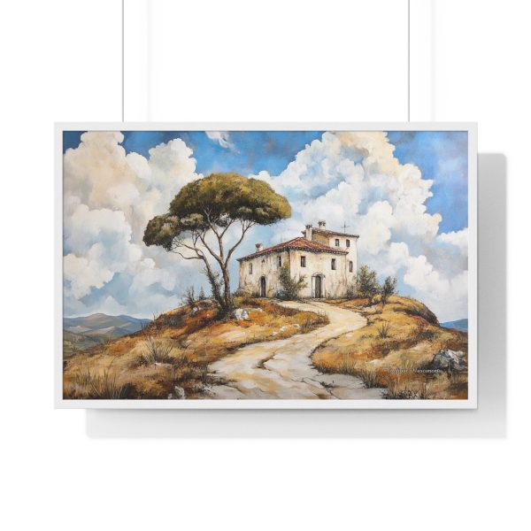 Rustic Landscape Art Print, Framed Wall Decor, Home Decoration, Gift for Nature Lovers, Housewarming Present, Italian Villa Poster - Image 10