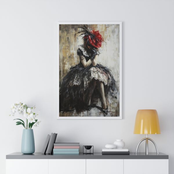 Elegant Art Deco Framed Poster, Vintage Wall Decor, Fashion Illustration, Stylish Home Accent, Unique Gift Idea - Image 11