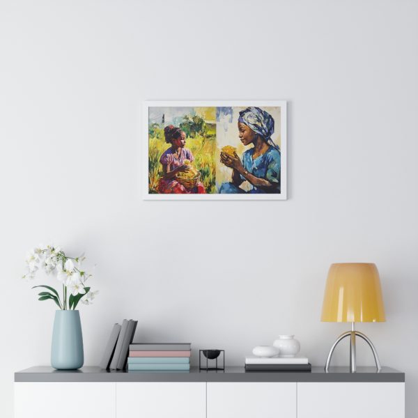Cultural Celebration Framed Poster, African Art Wall Decor, Kitchen Wall Art, Home Decor, Gift for Her - Image 5