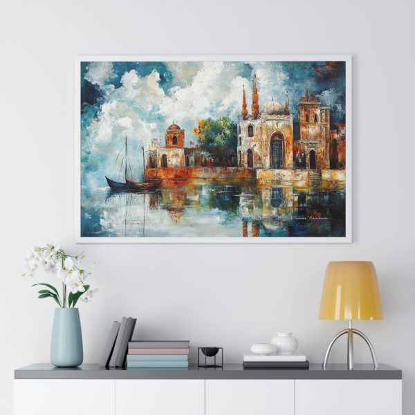 Serene Landscape Framed Poster, Art Decor, Wall Art, Home Decoration, Gifts for Art Lovers, Coastal Home Decor, Meditation Space - Image 11