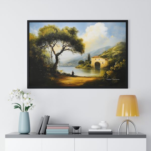 Scenic Landscape Framed Poster, Nature Wall Art, Home Decor Print, Gift for Nature Lovers, Relaxing Art for Living Room - Image 8