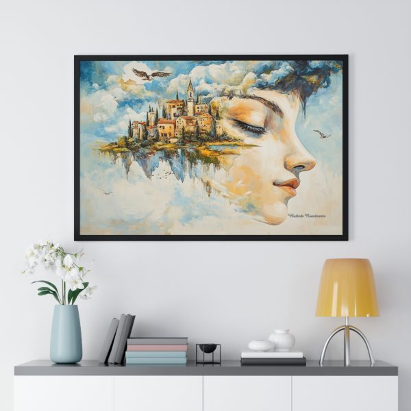 Dreamy Landscape Framed Poster, Art for Home Decor, Wall Art for Living Room, Gift for Art Lovers, Inspirational Artwork - Image 8