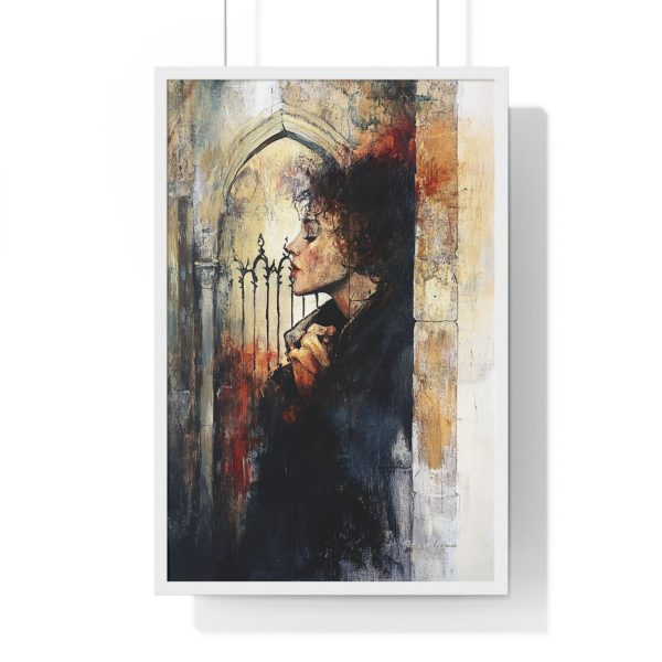 Artistic Vertical Framed Poster - Portrait Wall Decor, Home Aesthetic, Unique Gift for Art Lovers, Modern Art - Image 10