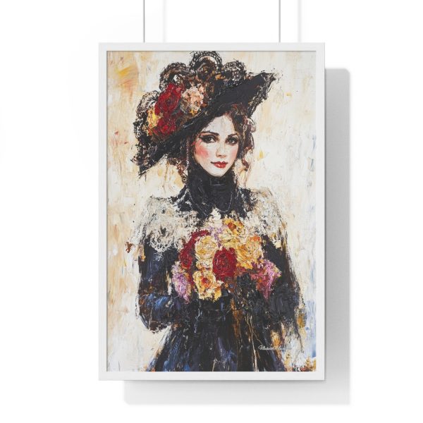Elegant Vintage Art Poster, Framed Wall Decor, Romantic Gift, Home Aesthetic, Art Enthusiast Decor, Unique Housewarming Present - Image 10