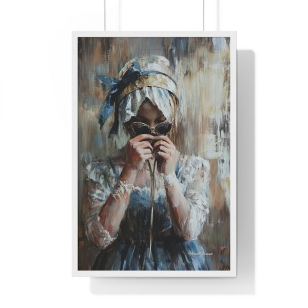Elegant Vertical Framed Poster, Vintage Art Print, Home Decor, Unique Gift, Wall Art, Art Collectible - Image 10