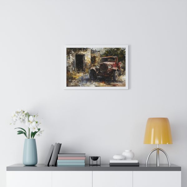 Rustic Vintage Truck Art Print | Farmhouse Decor, Wall Art, Gift for Car Lovers, Country Chic Decorating, Retro Home Accent - Image 5