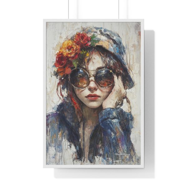 Bohemian Chic Framed Poster | Elegant Wall Art for Living Room, Bedroom Decor, Gift for Art Lovers, Floral Design Home Decor, Modern [...] - Image 4