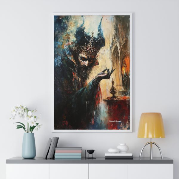 Mystical Vertical Framed Poster - Wall Art, Home Decor, Fantasy Art, Gothic Decor, Unique Gift, Art Print - Image 5