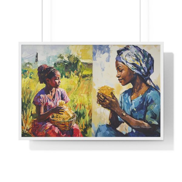 Cultural Celebration Framed Poster, African Art Wall Decor, Kitchen Wall Art, Home Decor, Gift for Her - Image 10