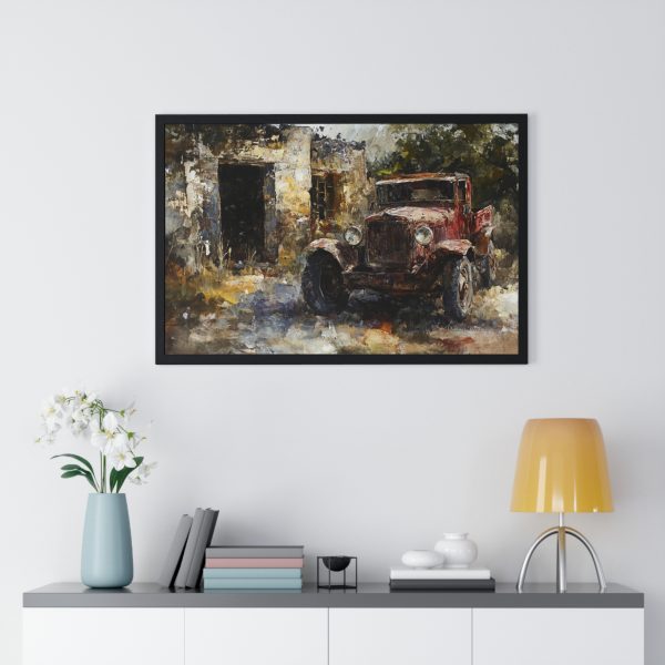Rustic Vintage Truck Art Print | Farmhouse Decor, Wall Art, Gift for Car Lovers, Country Chic Decorating, Retro Home Accent - Image 14