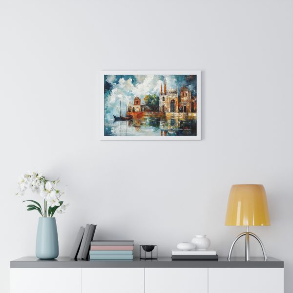 Serene Landscape Framed Poster, Art Decor, Wall Art, Home Decoration, Gifts for Art Lovers, Coastal Home Decor, Meditation Space - Image 5