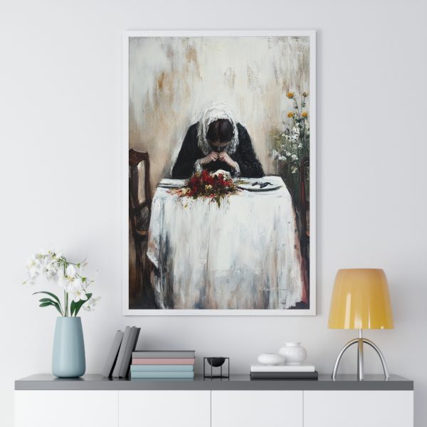 Emotive Framed Poster Print, Nostalgic Home Decor, Art for Reflection, Gift for Art Lovers, Wall Art for Modern Spaces - Image 5