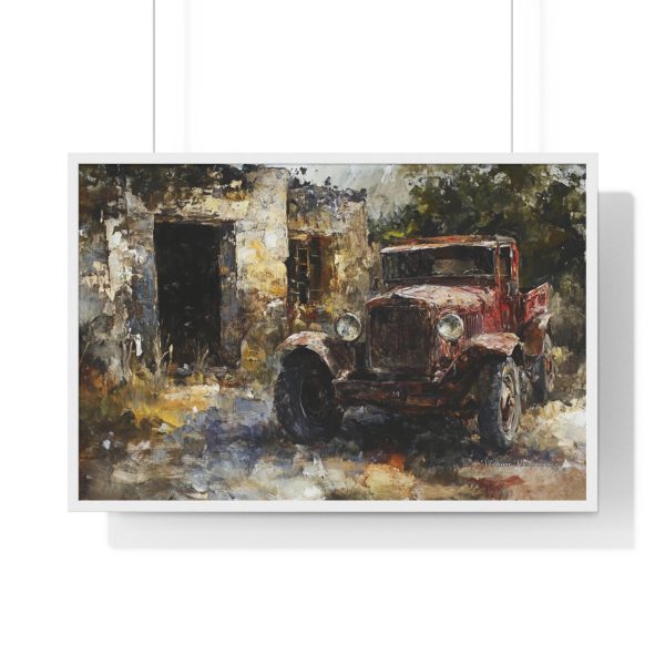 Rustic Vintage Truck Art Print | Farmhouse Decor, Wall Art, Gift for Car Lovers, Country Chic Decorating, Retro Home Accent - Image 10