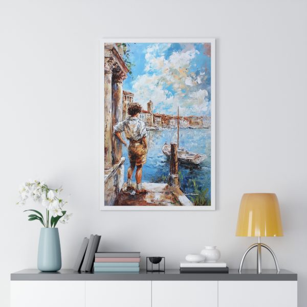 Scenic Wall Art Poster, Nautical Decor, Coastal Artwork, Beach House Decoration, Gift for Art Lovers, Framed Canvas Print - Image 11