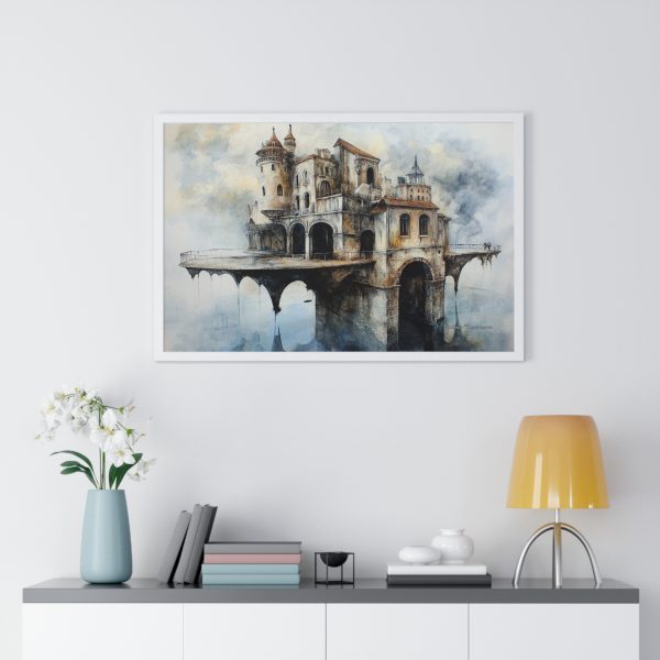 Whimsical Castle Horizontal Framed Poster – Enchanting Wall Art for Home Décor, Gift for Art Lovers, Cozy Living Room, Unique Birthday [...] - Image 17
