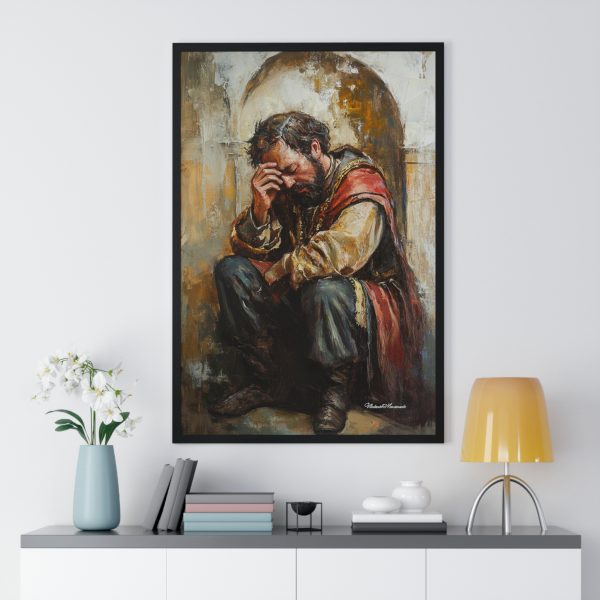 Emotional Vertical Framed Poster | Wall Art, Home Decor, Gift for Art Lovers, Inspirational Decor, Collectible Print - Image 2