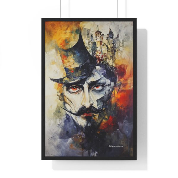 Artistic Framed Wall Poster, Unique Home Décor for Modern Spaces, Perfect Gift for Art Lovers, Stylish Bathroom/Office Decor, Abstract [...] - Image 7