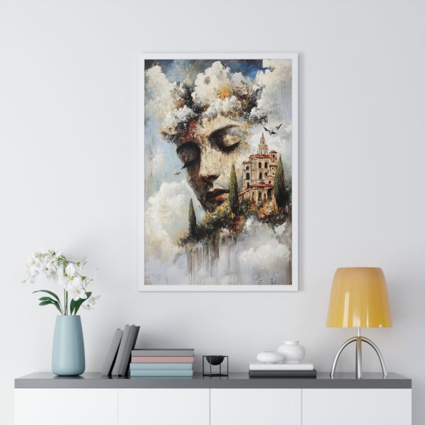 Dreamy Landscape Framed Poster, Inspirational Art Print, Home Decor, Modern Wall Art, Unique Gift for Art Lovers - Image 11