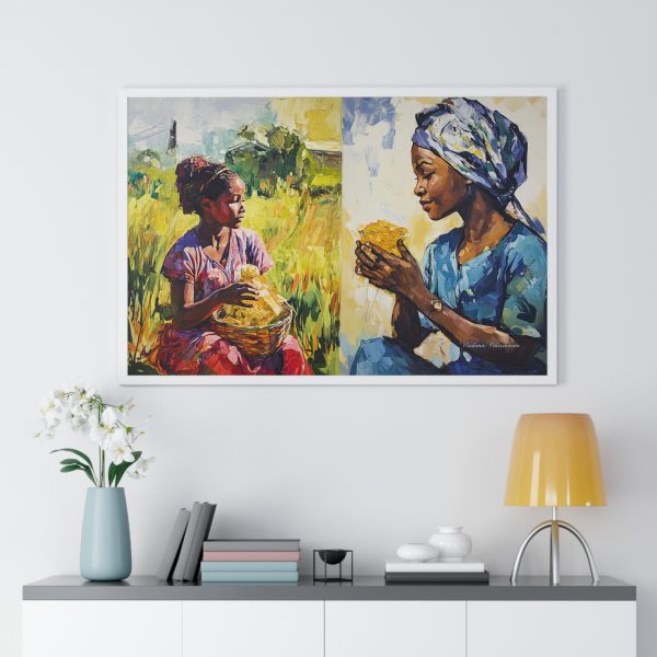Cultural Celebration Framed Poster, African Art Wall Decor, Kitchen Wall Art, Home Decor, Gift for Her - Image 11